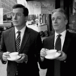 Stewart and Colbert approve