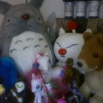 Serendipity in center, between Totoro and Mog