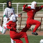 Iranian women's national football team plays in hijab, but the youth Olympic team is not allowed