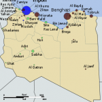 The vast majority of Libyans live on or near the coast