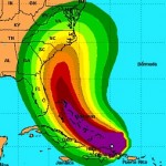 Hurricane Irene 5 day track via NWS, click image for latest info