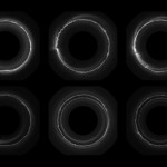 Saturn's F-ring, isolated and enhanced for clarity courtesy of NASA/JPL/Cassini. Click image to re-rebigulate
