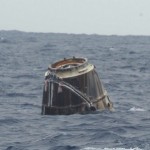 SpaceX Dragon capsule splashes to a safe landing in the Pacific