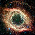 The Helix nebula as seen by NASA's Spitzer Infrared Telescope. Click image for top ten Spitzer images at Nat'l Geo