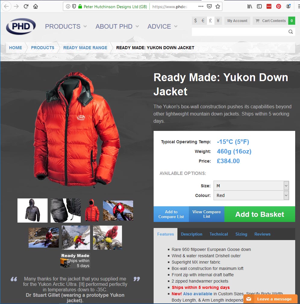 Gender neutral marketing. Apparently, this time anybody can wear this jacket.