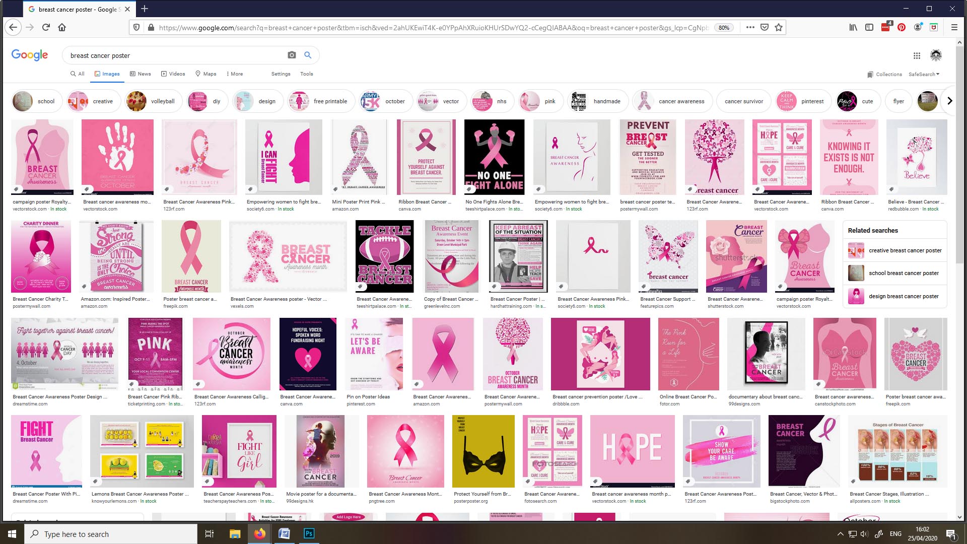 breast cancer posters