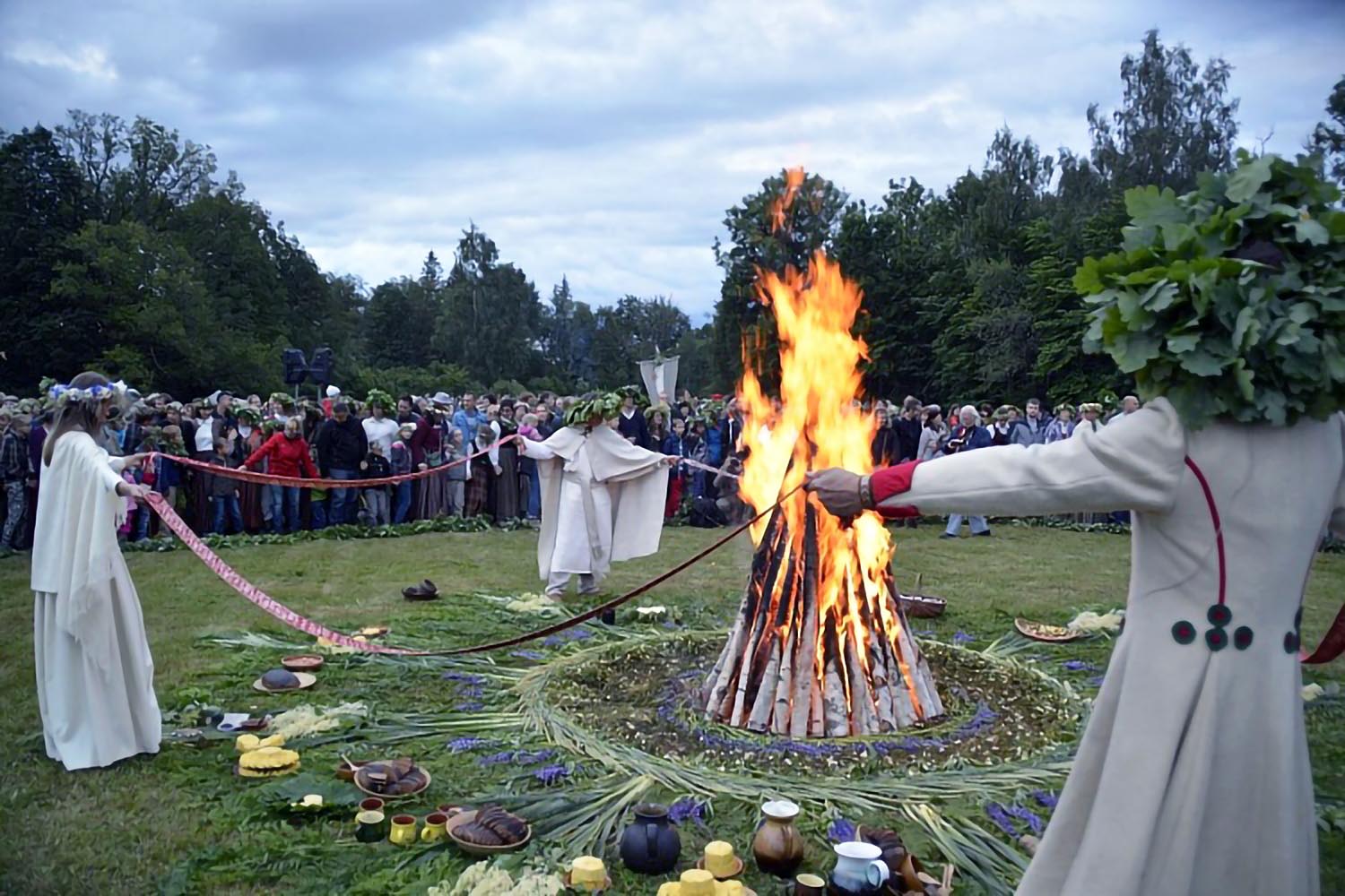 Summer solstice celebration.