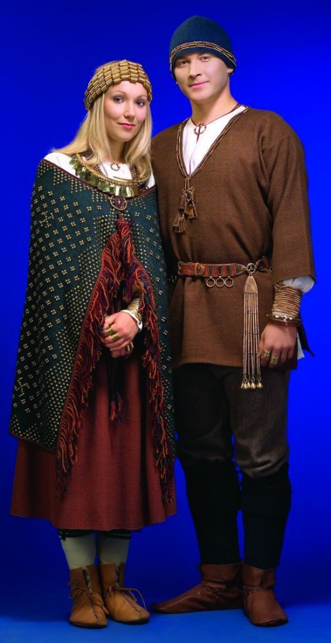 Latvian ethnic costumes