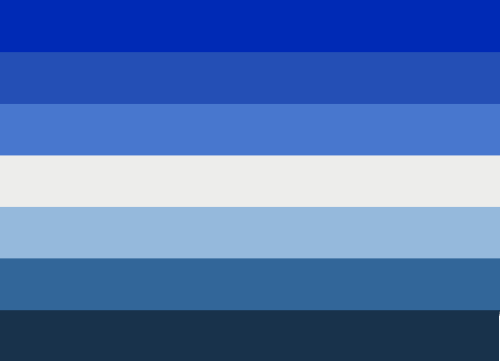 I Hate This Blue Gay Flag