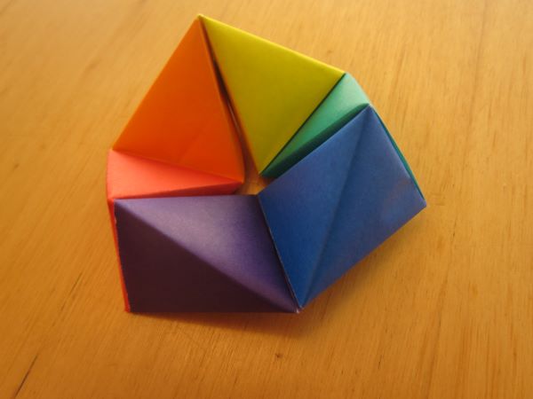 rotating tetrahedrons