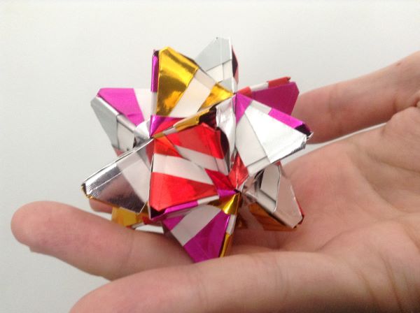 Lucky star origami