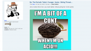 acid cunt prune