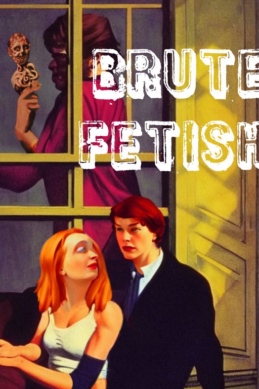 cover for fake book "Brute Fetish"