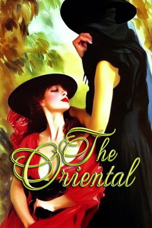 fake book cover for "The Oriental"
