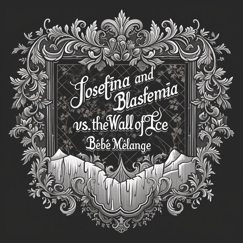 Josefina and Blasfemia vs. the Wall of Ice by Bébé Mélange