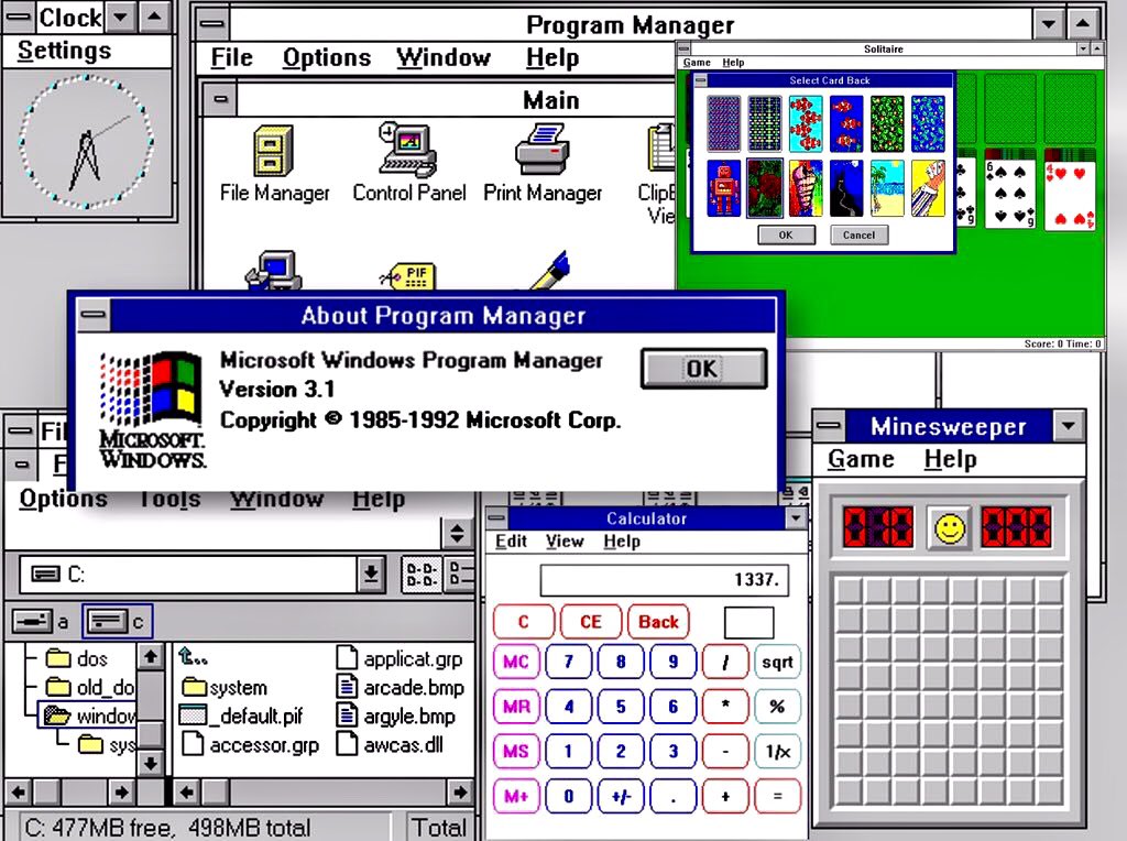 WinWorld: Windows 3.0 / 3.1 3.1