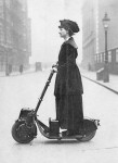 Suffragette on a Scooter