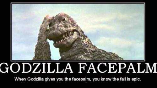 godzillafacepalm