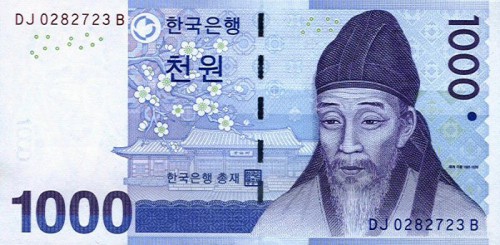 south-korea-1000-won