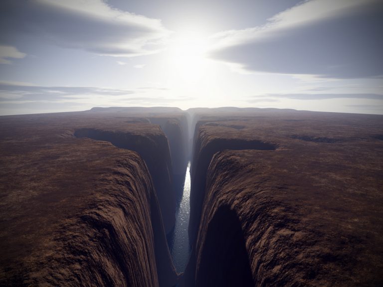 Deep Rifts have gaping, uncrossable chasms