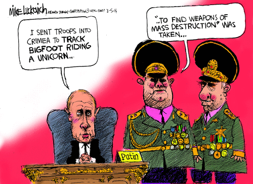 Luckovich Putin