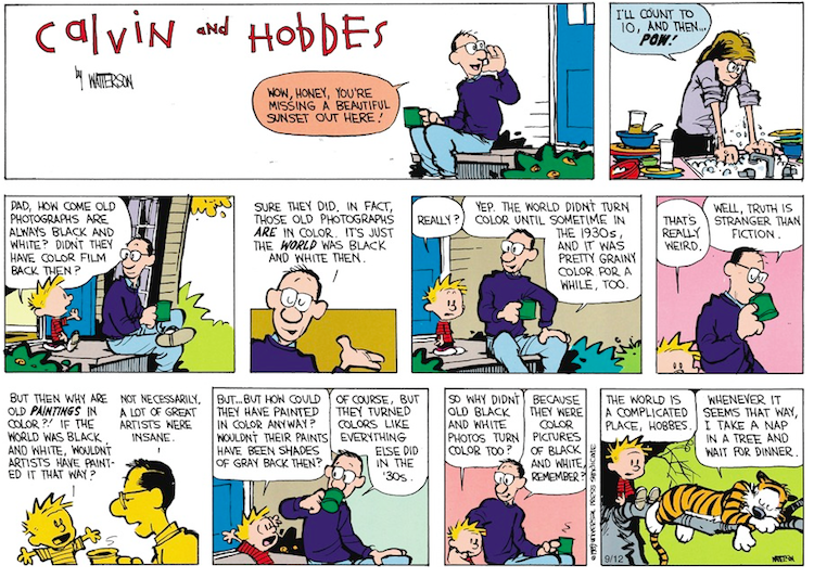 Calvin Hobbes color