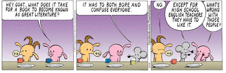 Pearls before swine literature