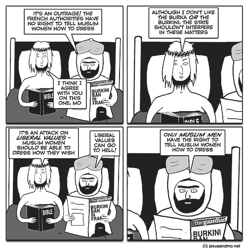 Jesus and Mo burkini