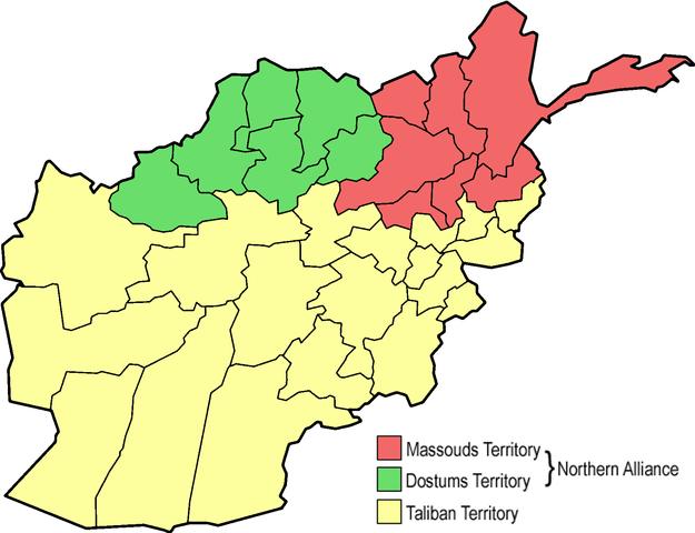 Power in Afghanistan, 1996