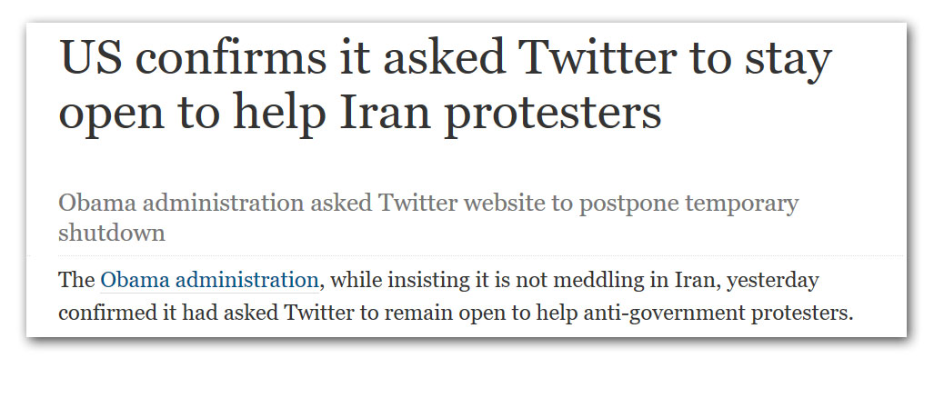 Iran twitter
