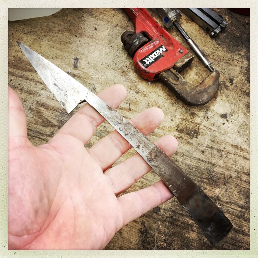 A Bread Scoring Knife