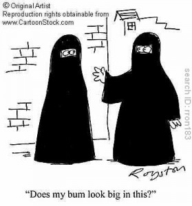 We have enough Muhammad Cartoons. Why not some burqa cartoons?