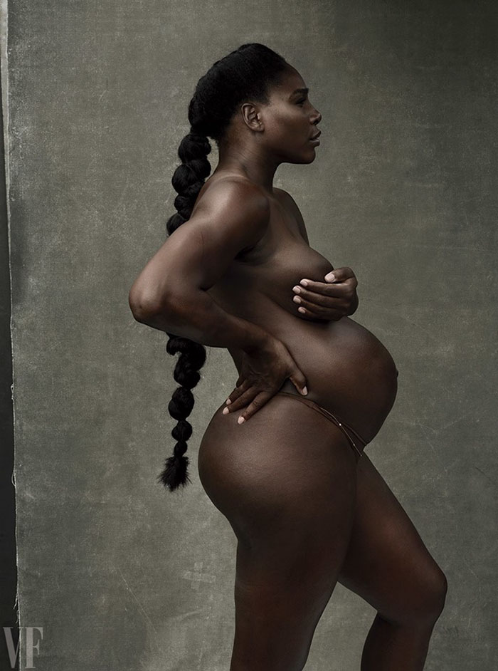 Pregnant Nudist Party - Serena Williams Nude Pregnancy Pictures and the Predictable ...